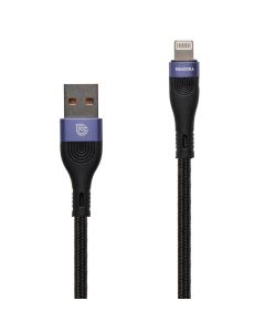 USB кабель Remzona CUL1-03BK Lightning 1м Чорний (Black)
