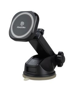 Автотримач Remzona PHM-10BK Магнітний Чорний (Black)