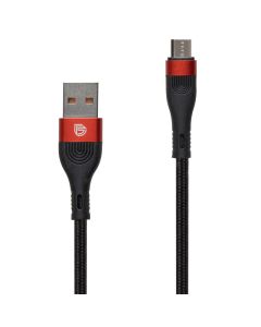 USB кабель Remzona CUM1-03BK Micro-USB 1м Чорний (Black)