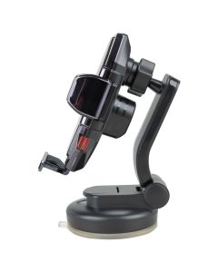 Автотримач Remzona Pilot 15WPCH-02BK 15W з бездротовою зарядкою Чорний (Black)