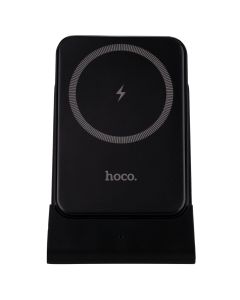 Зарядний пристрій бездротовий Hoco J149 Victory 3in1 Magnetic 20W (5000 mAh) Чорний (Black)