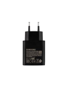 Зарядний пристрій Samsung 45W PD Compact Adapter + кабель Type-C (EP-T4510XBE) Чорний (Black)