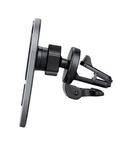 Автодержатель Hoco CA91 Magic 15W с беспроводной зарядкой Серый