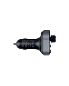 Fm-модулятор Hoco E86 PD30W+QC3.0 18W Total 48W Bluetooth Чорний (Black)