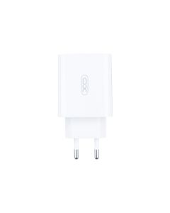 Зарядний пристрій XO L120 (USB-C + 3 USB) PD20W + QC3.0 18W Білий (White)