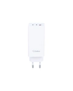 Зарядний пристрій Gelius Nimble GaN GP-HC061 (USB + 2 USB-C) 100W Білий (White)