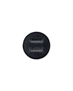Автомобільний зарядний пристрій XO CC30 2USB 2.4 A Чорний (Black)