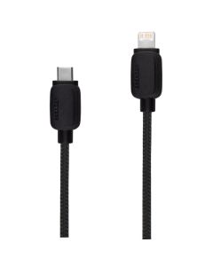 USB кабель Essager Breeze Type-C to Lightning 20W 1м (EXCTL-WL01-P) Чорний (Black)
