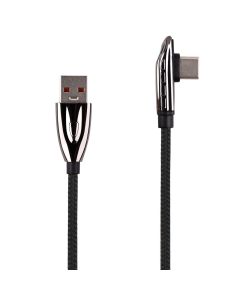 USB кабель Essager Bullet Type-C 6A 66W 1м (EXCT-FXH01) Чорний (Black)