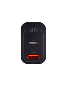 Зарядний пристрій Essager Pinchen (USB+Type-C) 33W (ECTAC-PCB01-P) Чорний (Black)