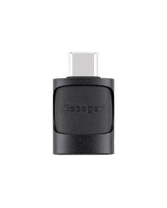 OTG кабель Essager Xuankong USB Female to Type-C  male USB 3.0 (EZJAC-XL01) Сірий (Grey)