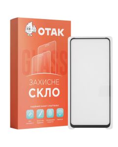 Захисне скло для Infinix Hot 40i 3Dl Чорне (Black)