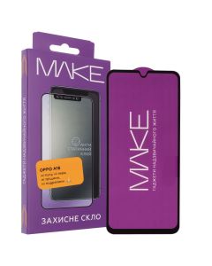 Захисне скло для Xiaomi Redmi A5/Poco C71 MakeFuture Чорне (Black)