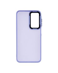 Чехол-накладка для Samsung A16 WAVE Matte Color Case Фиолетовый (светло-фиолетовый)