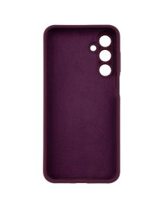 Чохол накладка для Samsung A16 WAVE Silicone Cover Червона (Plum)