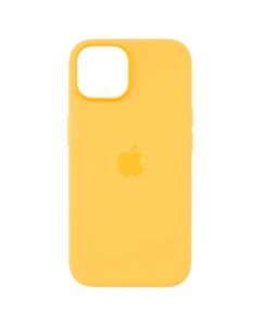 Чохол-накладка для iPhone 15 Silicone Case с технологией MagSafe (MWNA3ZM/A) Жовтий (Sunshine)