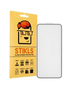 Захисне скло для Xiaomi Redmi Note 13 Pro/13 5G/13 Pro 4G/Poco F5/M6 Pro Stikls Чорне (Black)