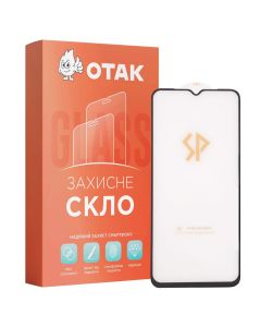 Захисне скло для Oppo A15 / A16 / A55 5G / A57 / A58 / A77 / Realme 10 5G UA Sparta Чорне (Black)