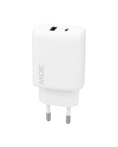 Зарядний пристрій Proove Silicone Power 2 (USB-C) PD20W+ кабель Type-C to Type-C Білий (White)