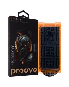 Захисне скло для iPhone 16 Pro Max Proove Achilles Installation Box Чорне (Black)