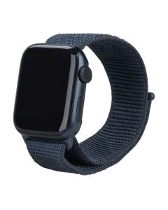 Смарт-годинник Apple Watch SE 2024 GPS 44mm Silver Aluminium Case with Sport Loop (MXEP3QH/A) Чорний (Ink)