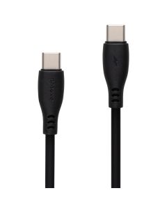 USB-кабель Proove Simple Silicone Type-C to Type-C 60W 1м Черный (Black)
