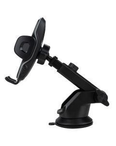 Автотримач Hoco H15 Fair push-type Чорний (Black)