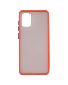 Чохол накладка для Samsung A71 FROSTED matte Червона (Red)