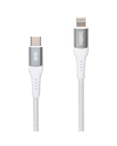 USB кабель Yoki Solid YK-SO15 Type C to Lightning 30W 1.2м Білий (White)