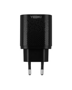 Зарядний пристрій Yoki Led Series YK-2.4 Dual 12W Чорний (Black)