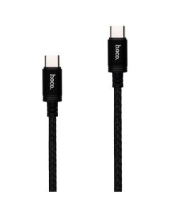 USB кабель Hoco X91 60W Type-C to Type-C 3м Чорний (Black)