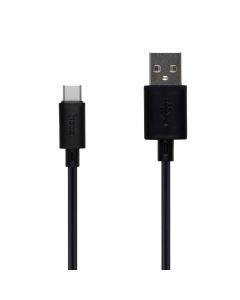 USB кабель Hoco X88 Gratified Type-C 3A 2м Чорний (Black)