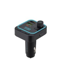 Fm-модулятор Borofone BC53 Highway PD20W+QC3.0 18W Total 38W Bluetooth Чорний (Black)