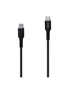 USB кабель Walker C795 Type-C to Type-C Чорний (Black)