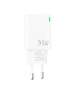 Зарядний пристрій Walker WH-43 (1USB + 1USB-C) 33W Білий (White)