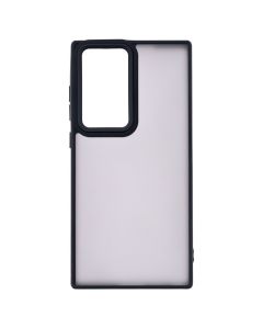 Чехол-накладка для Samsung S23 Ultra TPU+PC Lyon Case Черный (Black)