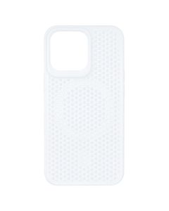 Чехол накладка для iPhone 13 Pro TPU+PC AeroCool MagSafe Белый (White)
