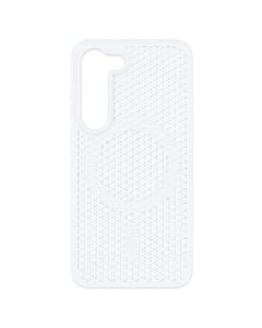 Чехол накладка для Samsung S23 TPU+PC AeroCool MagSafe Белый