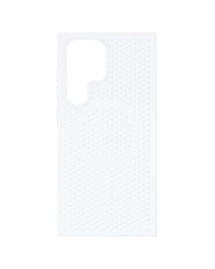 Чехол накладка для Samsung S23 Ultra TPU+PC AeroCool MagSafe Белый (White)
