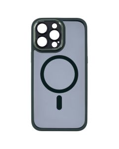 Чохол-накладка для iPhone 11 NEW TPU Color MagSafe Зелена (Forest Green)
