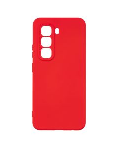 Чохол накладка для Infinix Hot 50 Pro Silicone Cover Full Червона (Red)