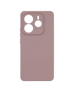 Чехол-накладка для Xiaomi Redmi Note 14 Silicone Cover Full Розовый (розовый песок)
