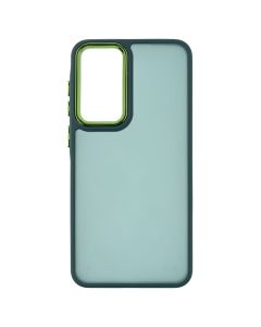 Чехол-накладка для Samsung A56 TPU+PC Space II Цвет Матовый Зеленый (Green)