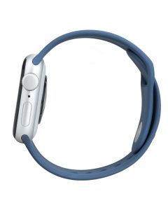 Смарт-годинник Apple Watch SE GPS 40мм Silver Aluminium Case with Denim Sport Band - S/M (MXEC3QH/A)