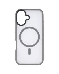 Чехол-накладка для iPhone 16 WAVE Matte Insane MagSafe Серый (Gray)