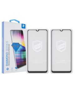 Захисне скло для Xiaomi Mi A3 2E 2шт. Чорне (Black)