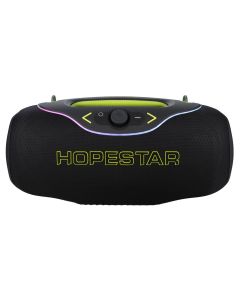 Bluetooth колонка Hopestar A6 CLUB 200W/TWS/IPX6/RBG/2400mAh/мікрофон Чорна (Black)