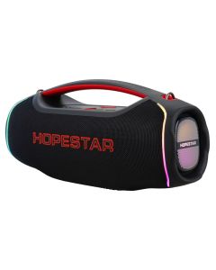 Bluetooth колонка Hopestar H63 (70W/TWS/IPX6/RGB/8800mAh) Чорна (Black)