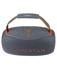 Bluetooth колонка Hopestar H80 (80W/TWS/IPX6/RGB/8800mAh) Сіра (Grey)