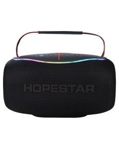 Bluetooth колонка Hopestar H80 (80W/TWS/IPX6/RGB/8800mAh) Чорна (Black)